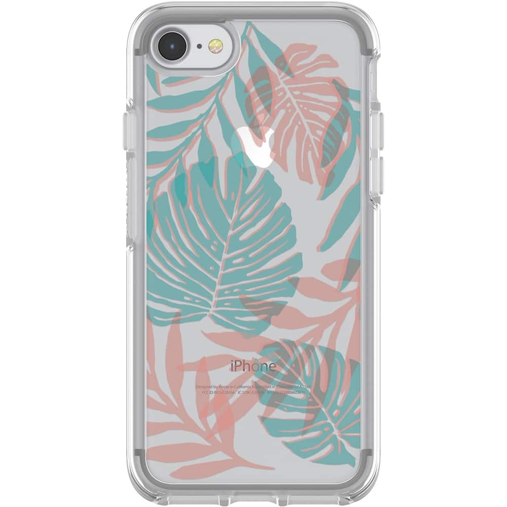 symmetry series clear graphics case for apple iphone 7 and 8 - easy breezy symmetry series clear graphics case for apple iphone 7 and 8 - easy breezy