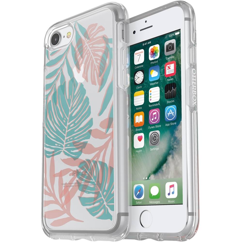 symmetry series clear graphics case for apple iphone 7 and 8 - easy breezy