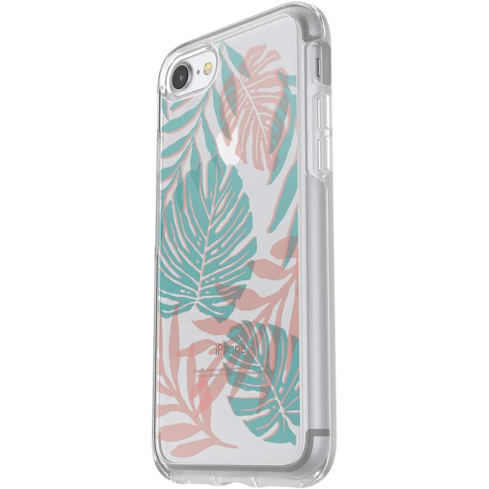 symmetry series clear graphics case for apple iphone 7 and 8 - easy breezy symmetry series clear graphics case for apple iphone 7 and 8 - easy breezy