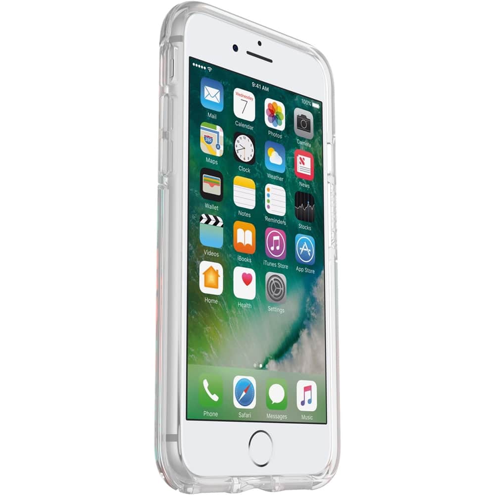 symmetry series clear graphics case for apple iphone 7 and 8 - easy breezy symmetry series clear graphics case for apple iphone 7 and 8 - easy breezy