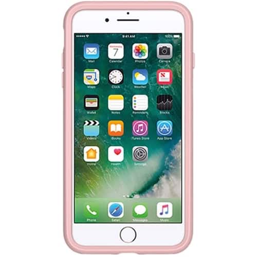 symmetry series case for apple iphone 7 plus and 8 plus - rose gold metallic symmetry series case for apple iphone 7 plus and 8 plus - rose gold metallic