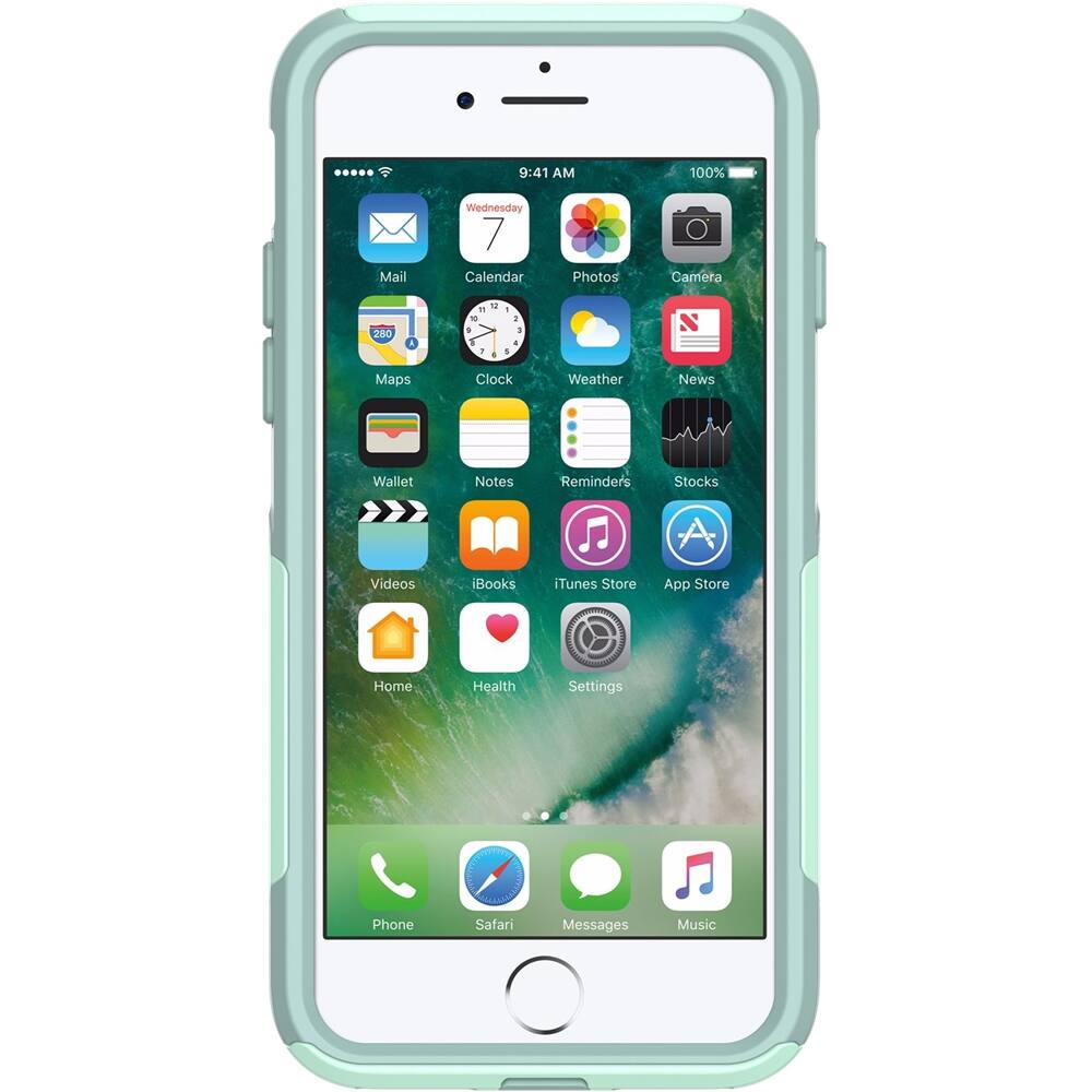 Alt View 12. OtterBox - Commuter Series Case for Apple® iPhone® 7 and 8 - Ocean way.