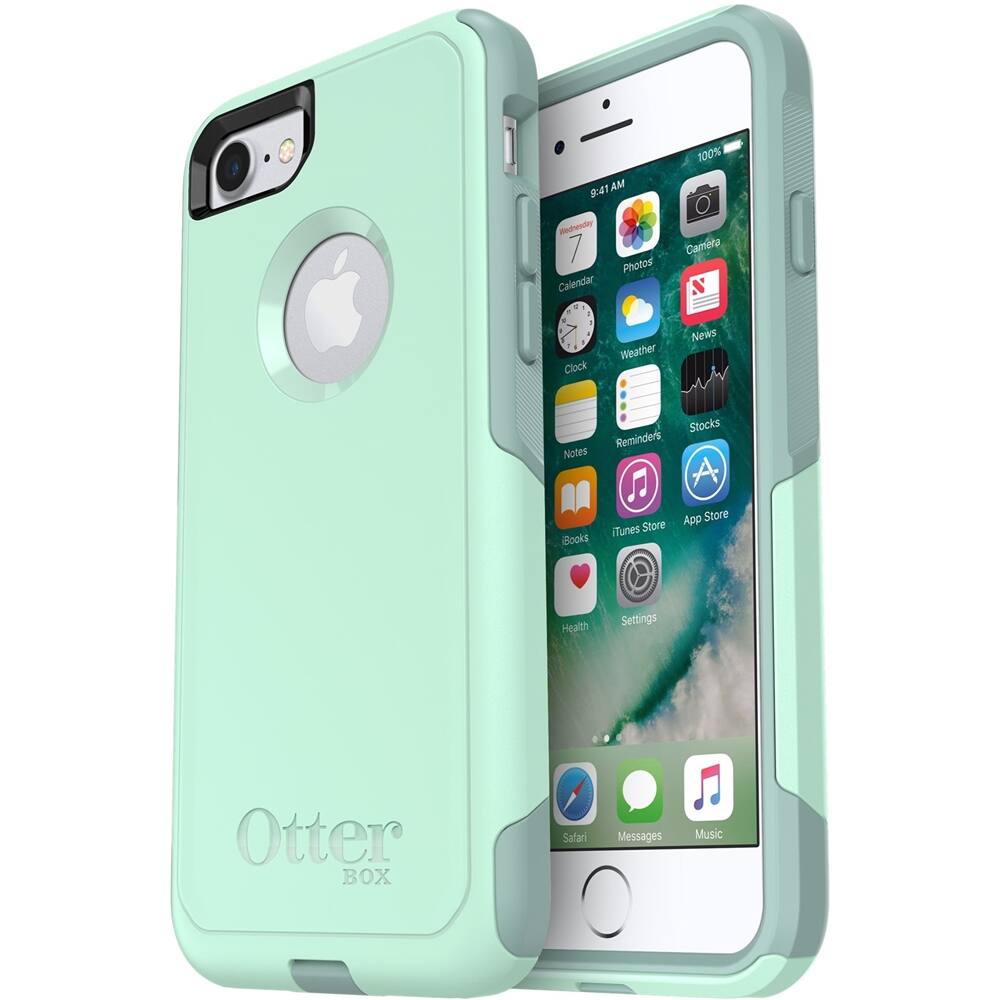 Alt View 13. OtterBox - Commuter Series Case for Apple® iPhone® 7 and 8 - Ocean way.