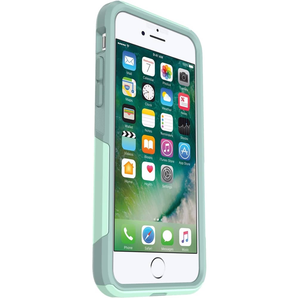 Left. OtterBox - Commuter Series Case for Apple® iPhone® 7 and 8 - Ocean way.