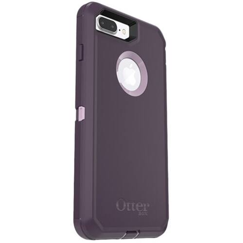 defender series case for apple iphone 7 plus and 8 plus - purple nebula