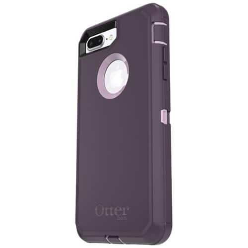 defender series case for apple iphone 7 plus and 8 plus - purple nebula