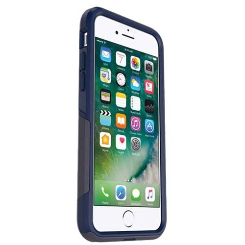 Left. OtterBox - Commuter Series Case for Apple® iPhone® 7, 8 and SE (2nd generation) - Indigo way.