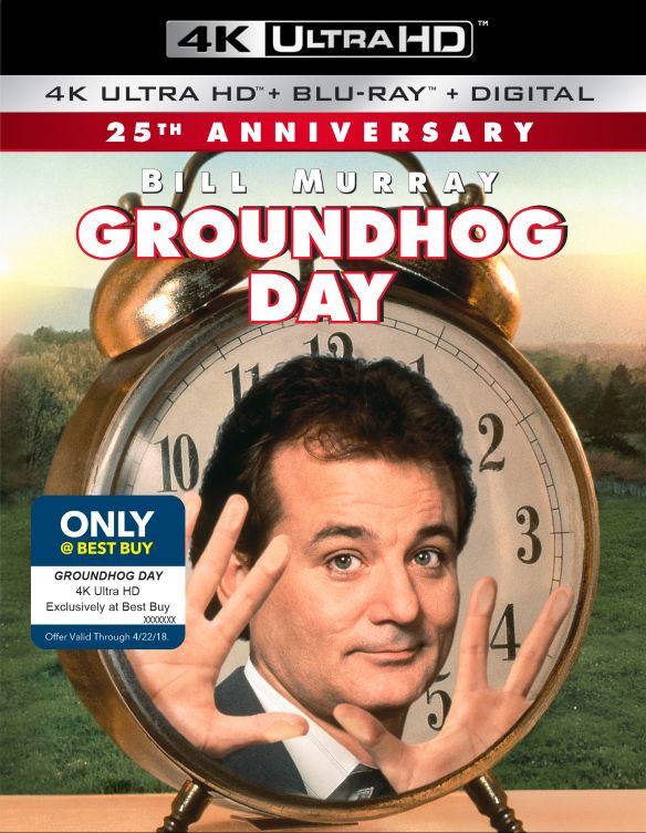  Groundhog Day [Includes Digital Copy] [4K Ultra HD Blu-ray/Blu-ray] [Only @ Best Buy] [1993]
