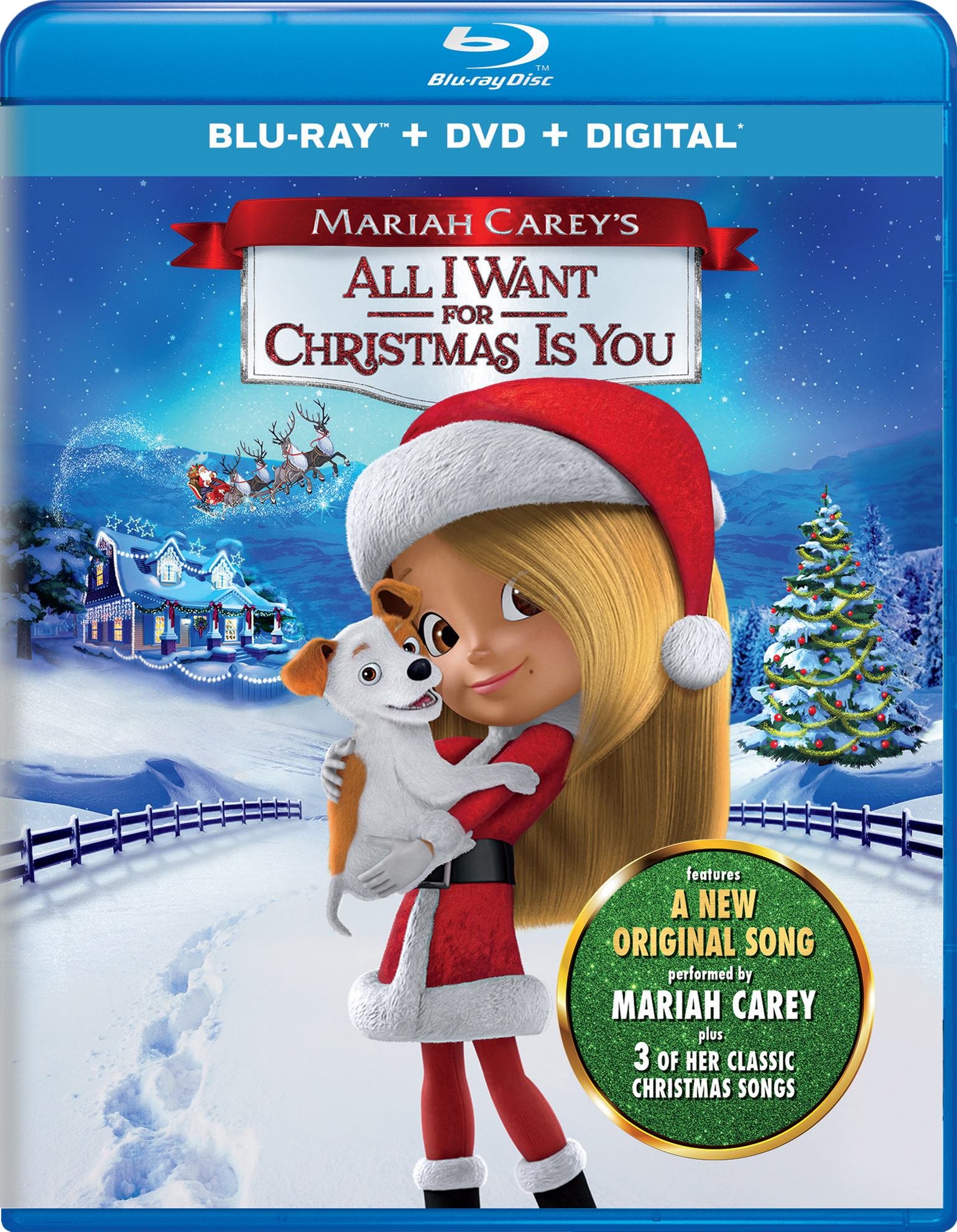 Mariah Carey S All I Want For Christmas Is You Blu Ray 2017 Best Buy