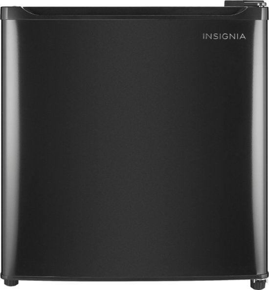 Front Zoom. Insignia™ - 1.7 Cu. Ft. Mini Fridge with ENERGY STAR Certification - Black.