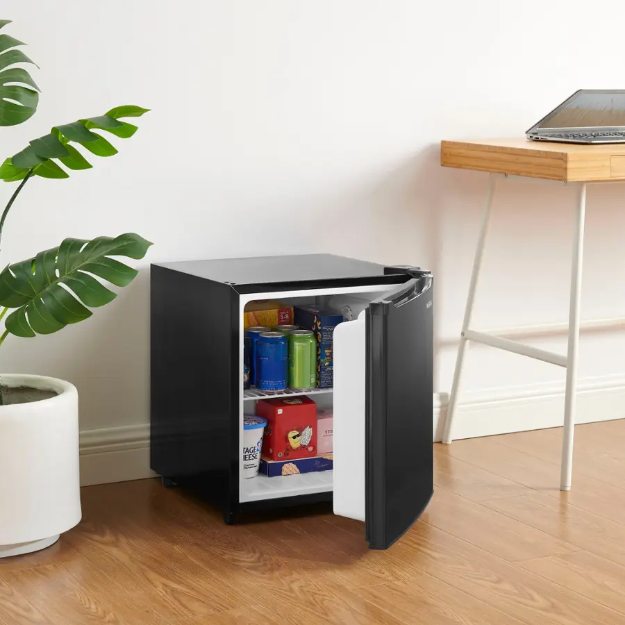 Alt View 15. Insignia™ - 1.7 Cu. Ft. Mini Fridge with ENERGY STAR Certification - Black.