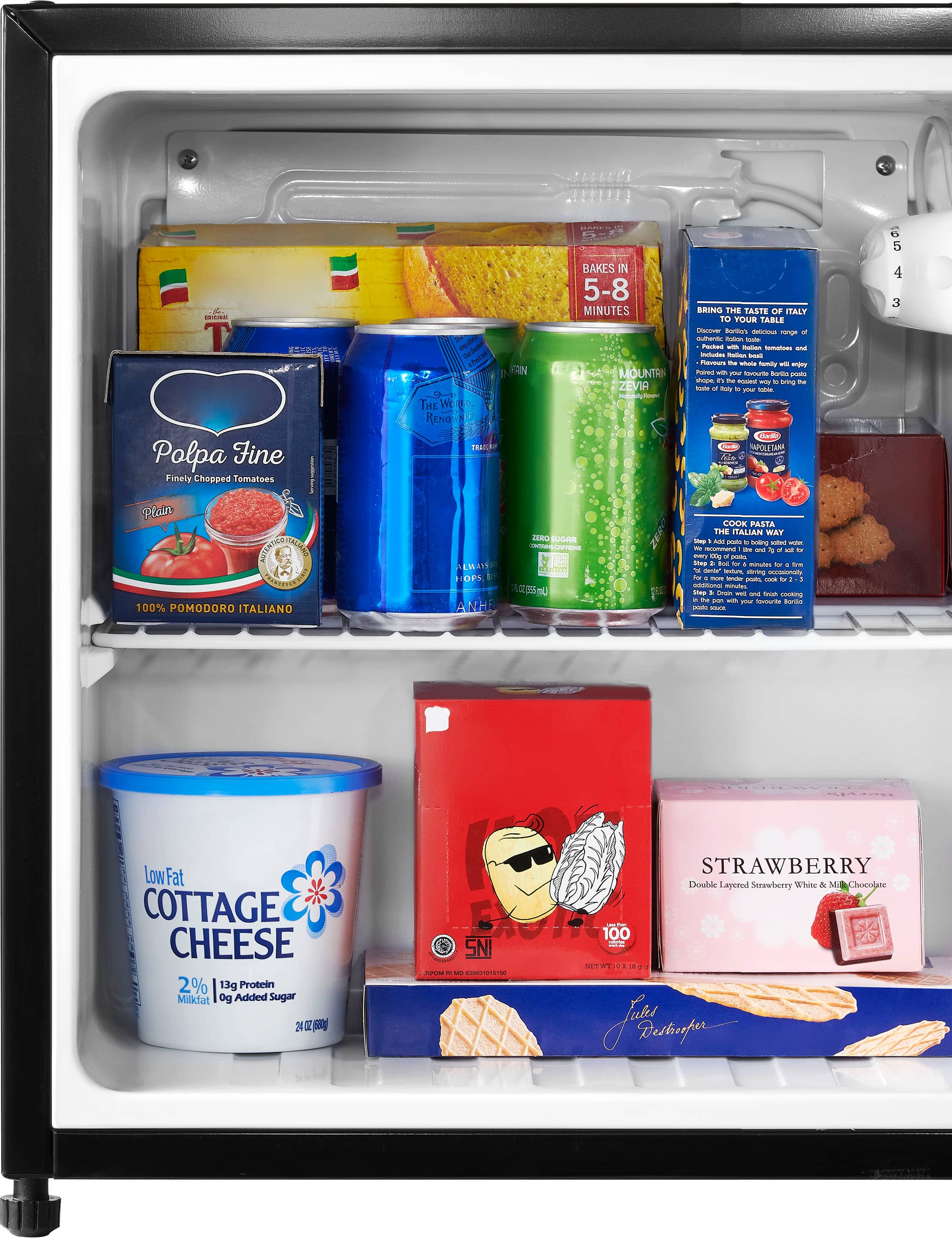 Alt View 19. Insignia™ - 1.7 Cu. Ft. Mini Fridge with ENERGY STAR Certification - Black.