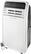 Angle. Insignia™ - 550 Sq. Ft. Portable Air Conditioner - White/Gray.