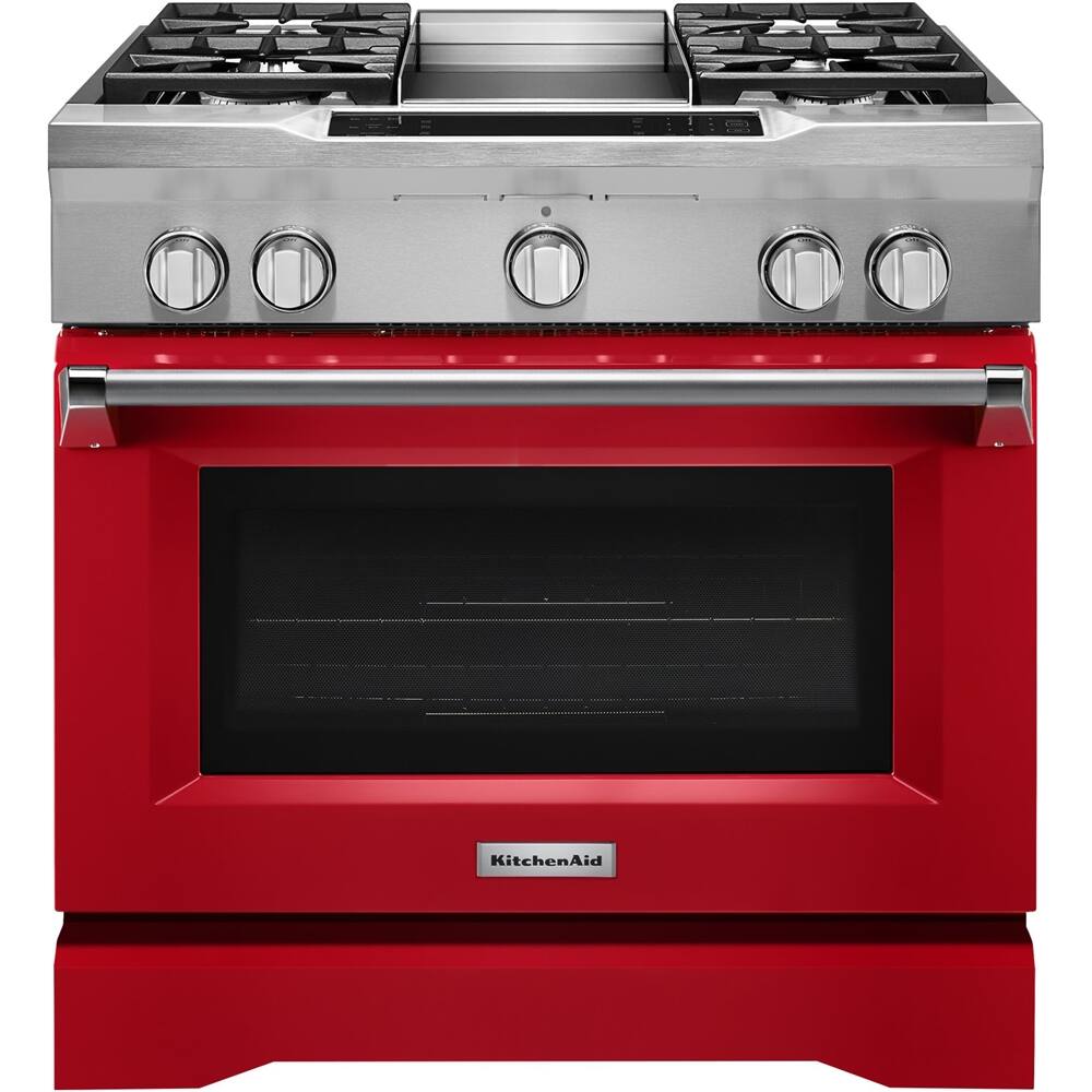 Best Buy KitchenAid 5.1 Cu. Ft. SelfCleaning Freestanding Dual Fuel