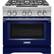 Front. KitchenAid - 5.1 Cu. Ft. Self-Cleaning Freestanding Dual Fuel Convection Range.