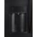 Alt View Zoom 4. GE - 27.7 Cu. Ft. French Door-in-Door Refrigerator with External Water & Ice Dispenser - Fingerprint resistant black slate.