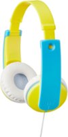 JVC - Tinyphones Wired On-Ear Headphones - Yellow/Blue - Angle_Zoom