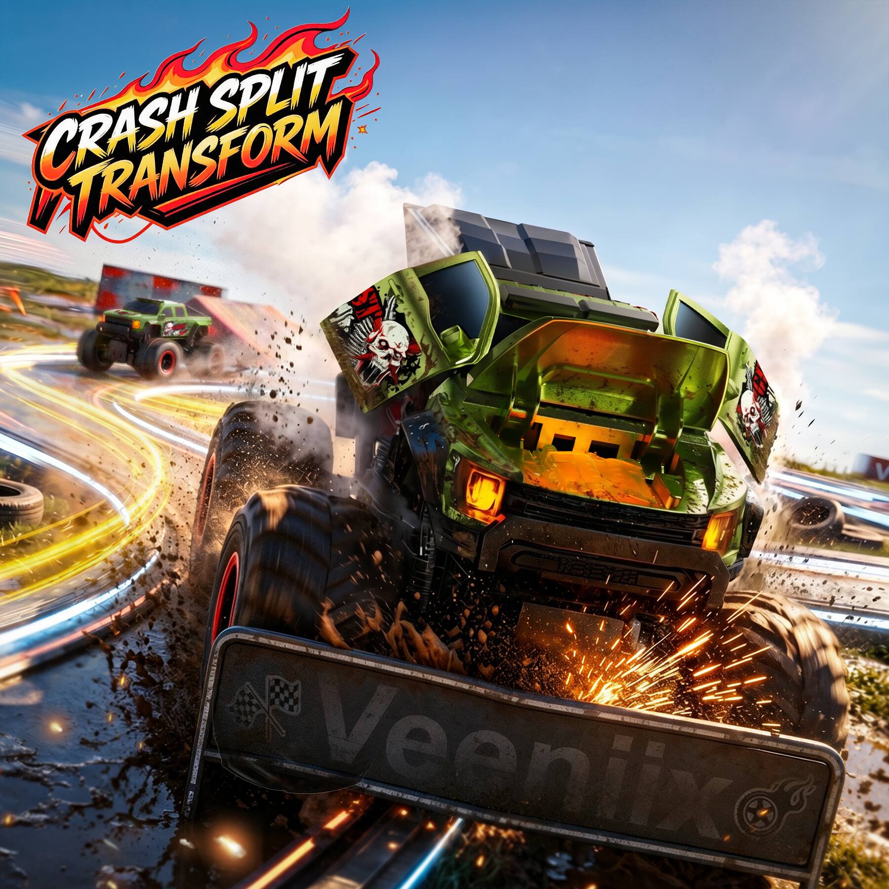CRASH SPLIT TRANSFORM  
Veenlix