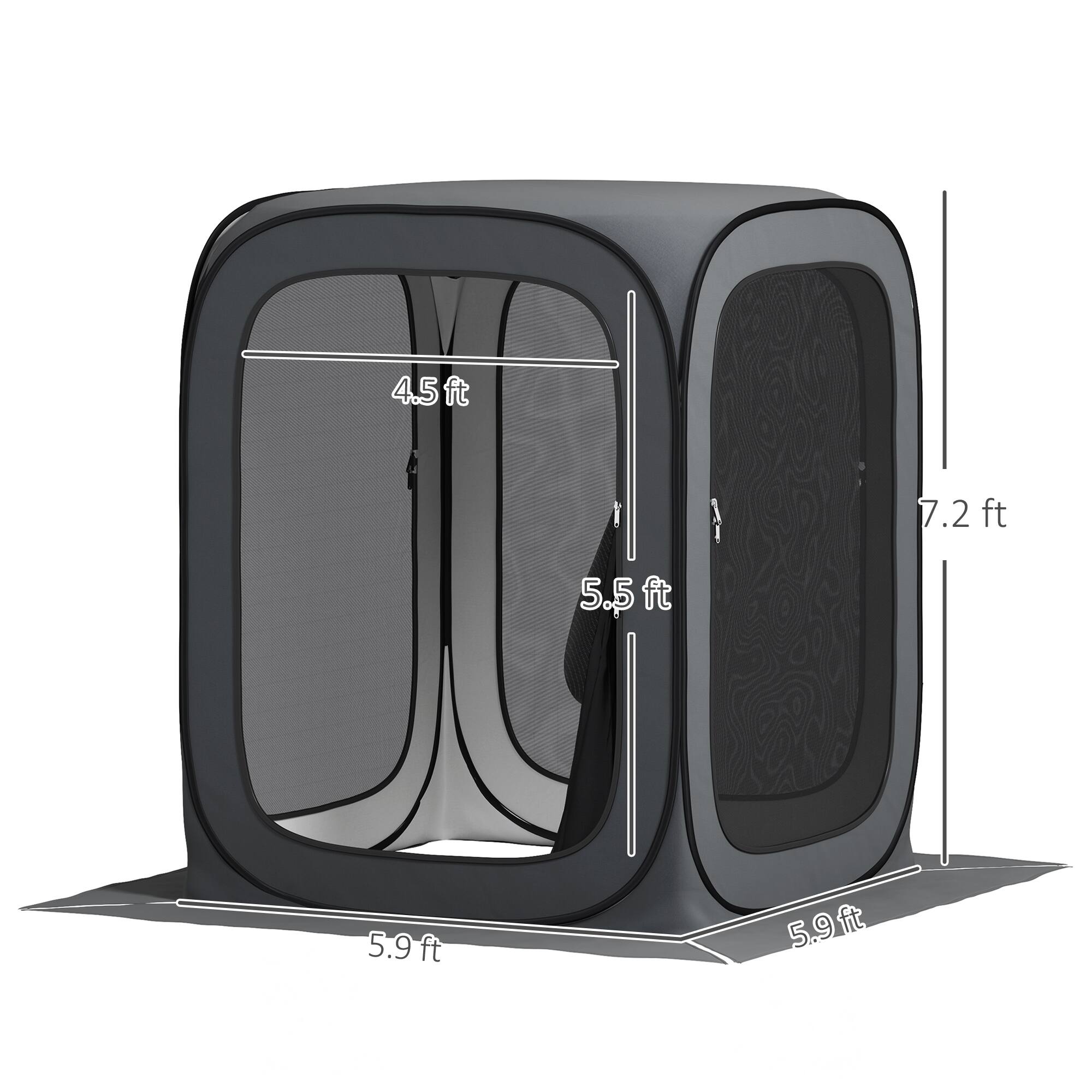 4.5ft, 5.5ft, 5.9ft, 5.9ft, 7.2ft