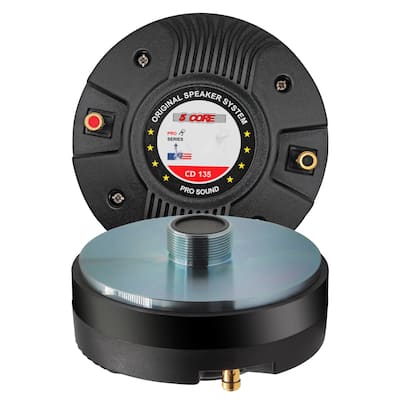 5 CORE Compression Driver 300W RMS 8 Ohm Titanium Horn Audio 5 CORE Compression Driver 300W RMS 8 Ohm Titanium Horn Audio