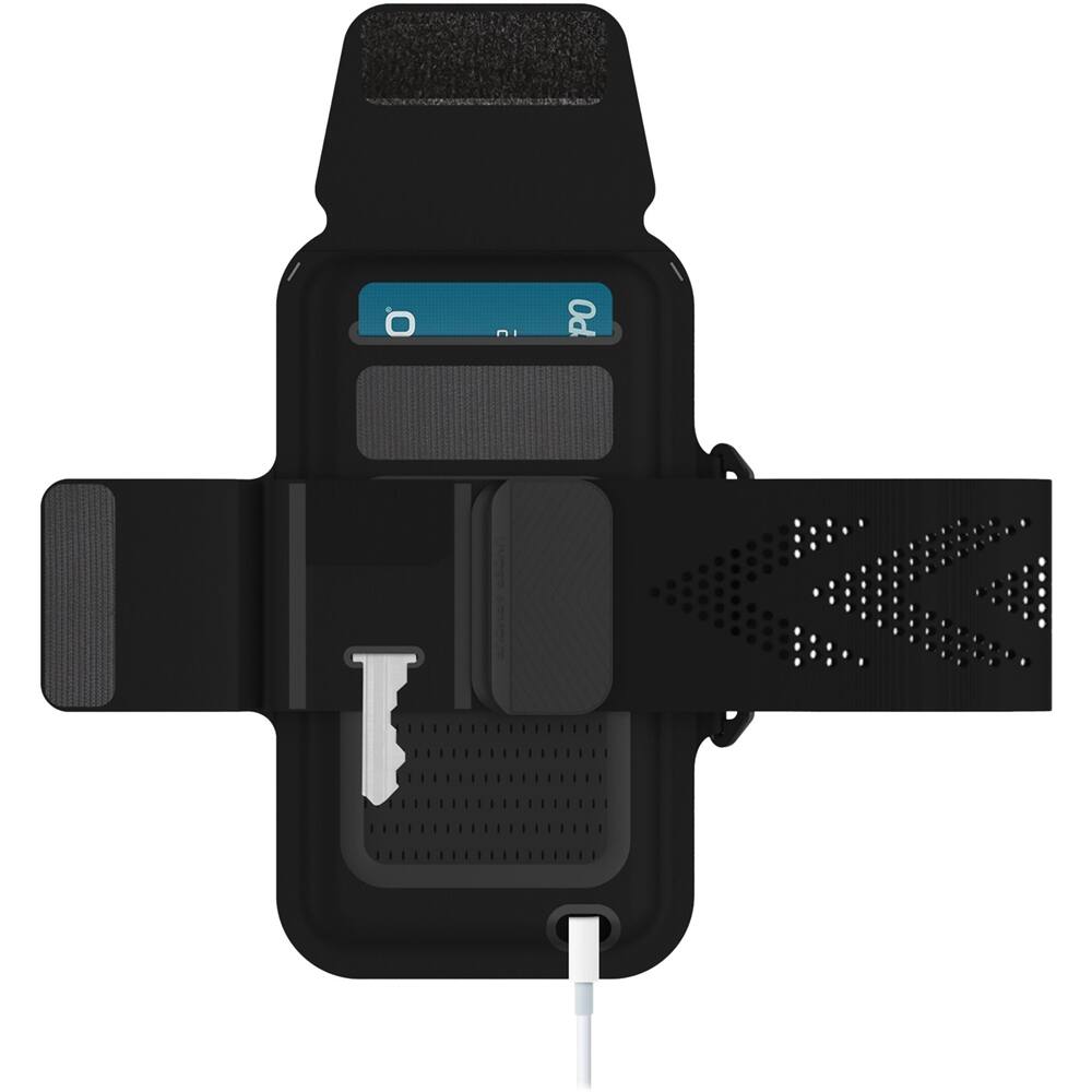 Best Buy Under Armour Armband Case for Most Cell Phones Black UA004BLK