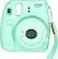Front. Fujifilm - instax mini 9 Instant Film Camera - Mint Green.