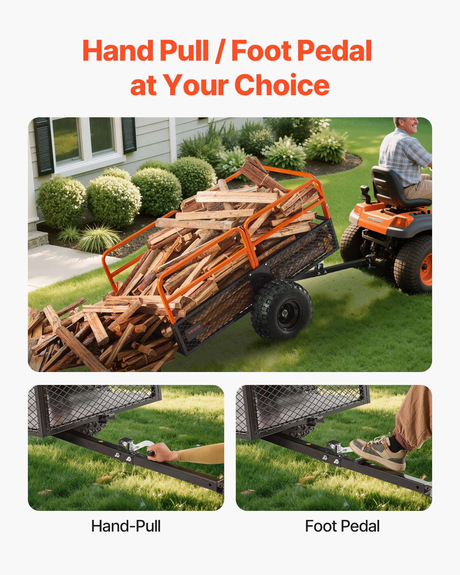 Hand Pull / Foot Pedal at Your Choice

Hand-Pull

Foot Pedal