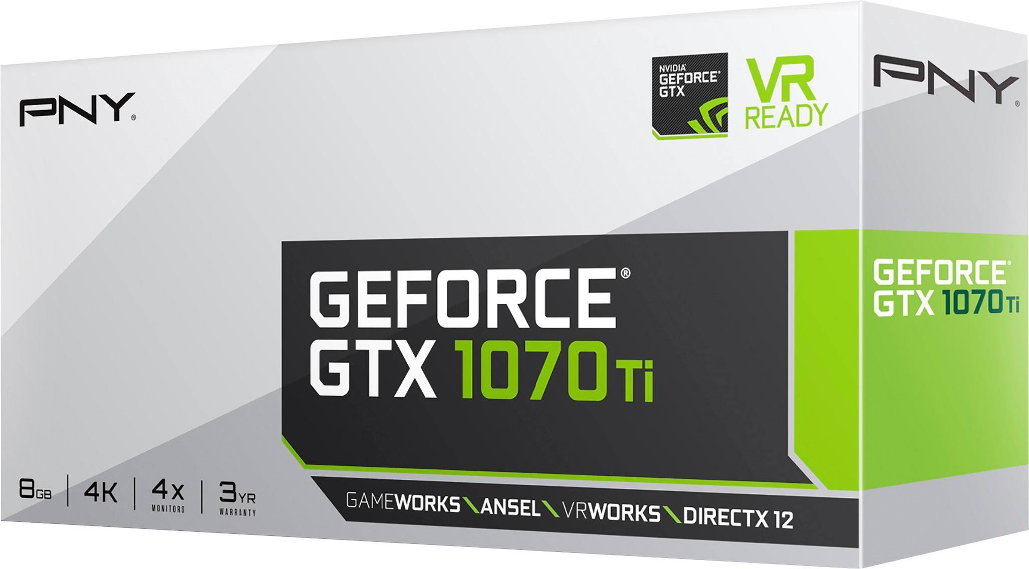 Best Buy: PNY NVIDIA GeForce GTX 1070 Ti 8GB GDDR5 PCI Express 3.0