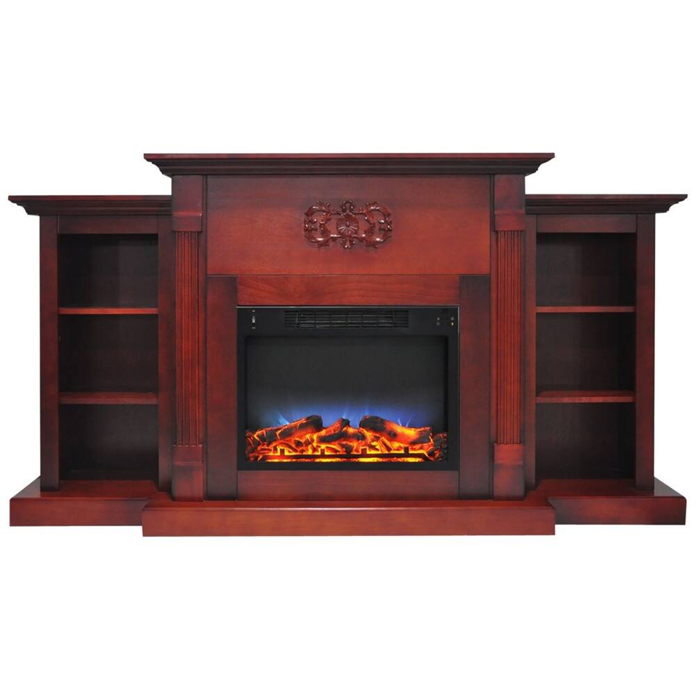 Best Buy Cambridge Sanoma Electric Fireplace Cherry CAM72331CHRLED