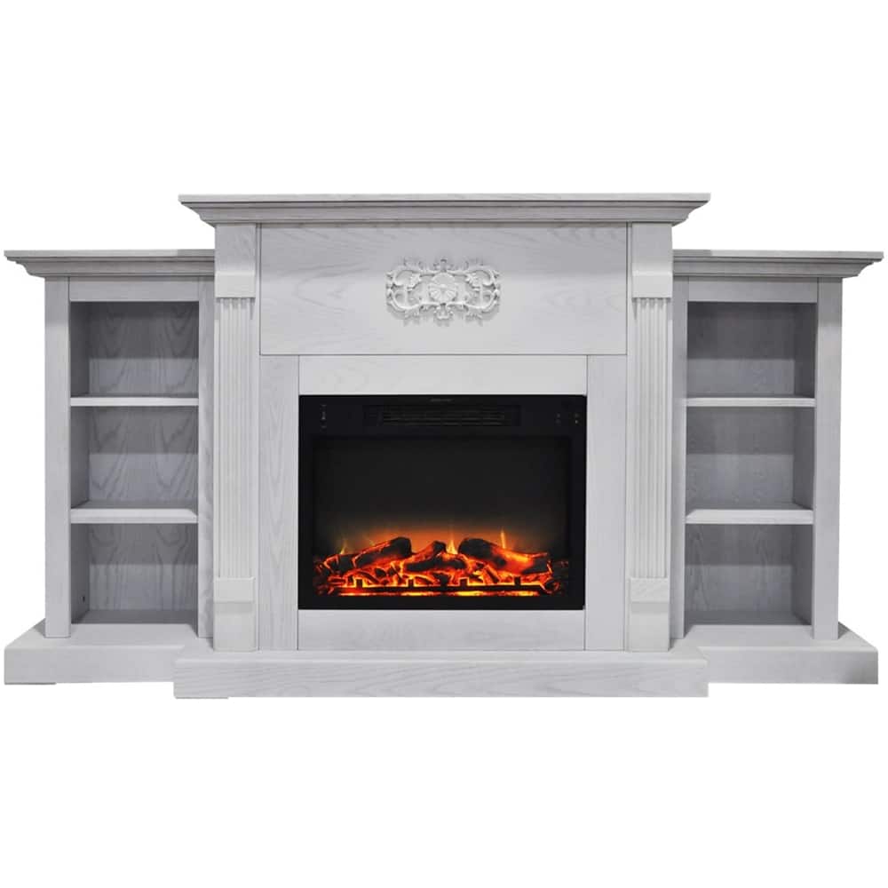 Best Buy Cambridge Sanoma Electric Fireplace White CAM72331WHTLG2