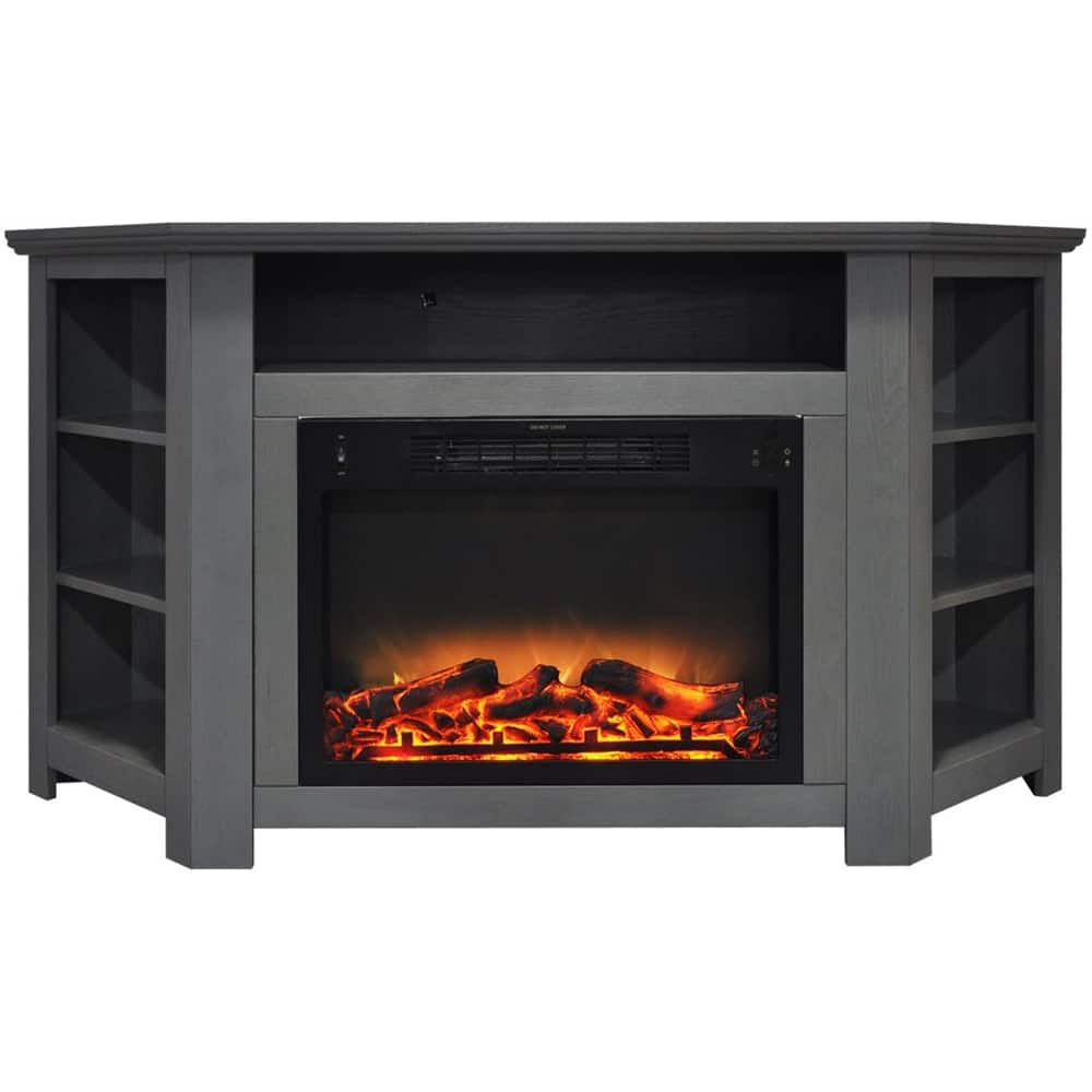 Best Buy Cambridge Stratford Electric Fireplace Gray CAM56301GRYLG2