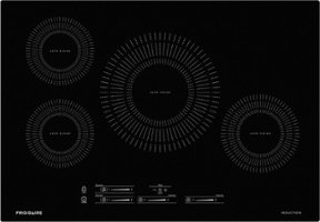 Frigidaire - 30" Electric Induction Cooktop - Black - Front_Zoom