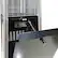 Angle. Hanover - 7-Ft. 42,000 BTU Pyramid Propane Patio Heater - Stainless Steel.