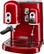 Left. KitchenAid - Pro Line Series Espresso Machine with 15 bars of pressure and Milk Frother - Candy Apple Red.