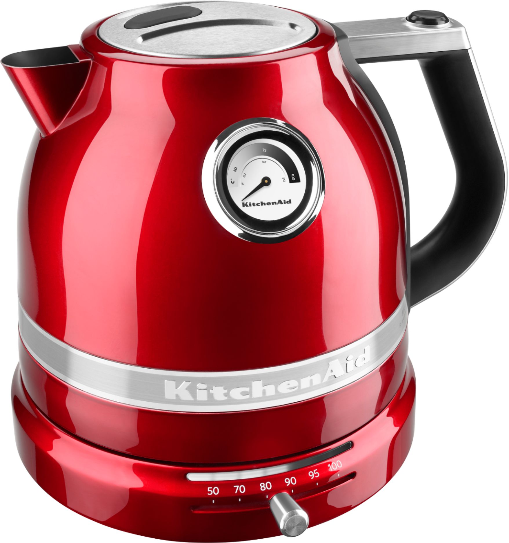 red electric kettle