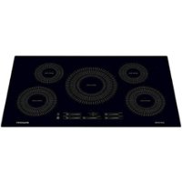 Frigidaire - 36" Electric Induction Cooktop - Black - Front_Zoom