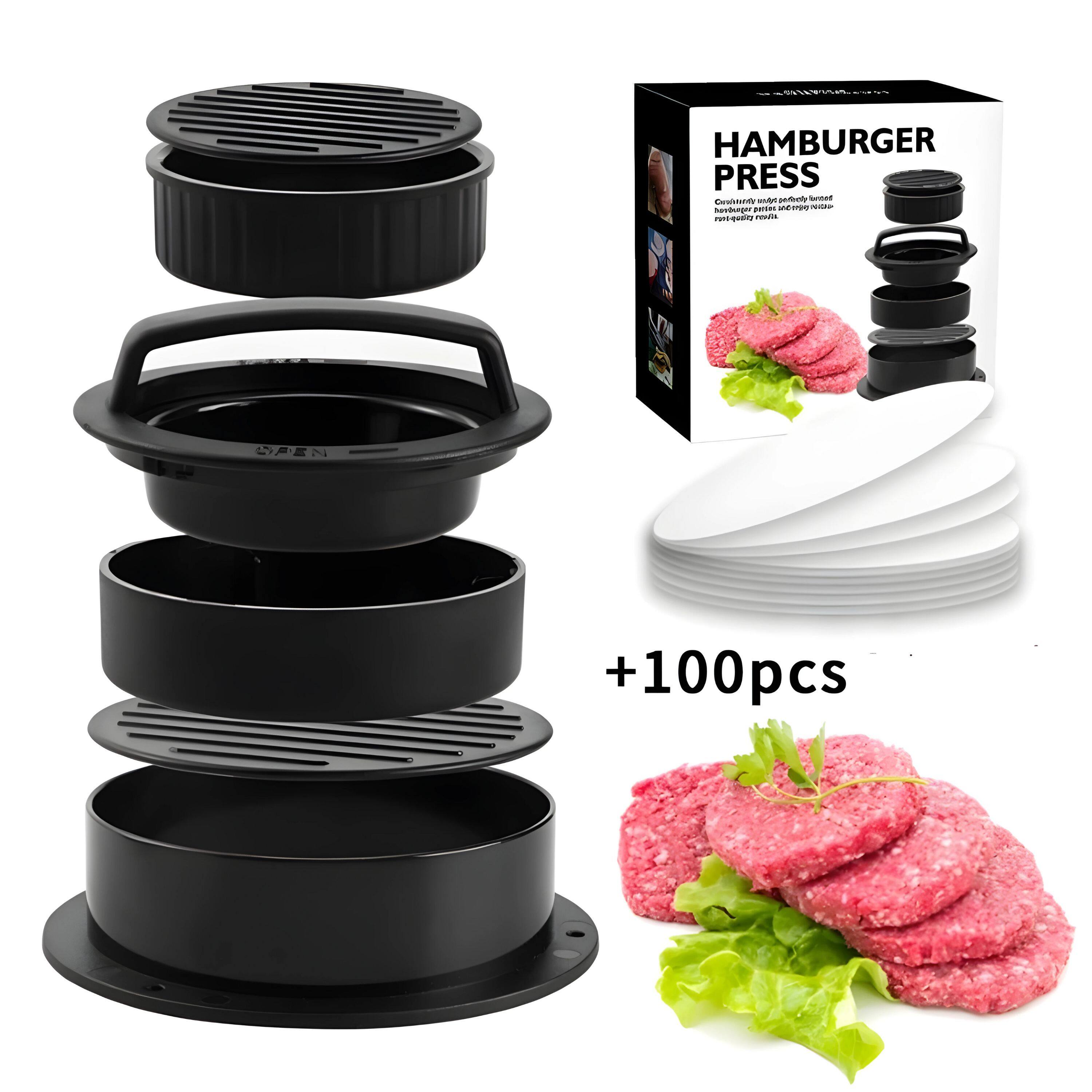 HAMBURGER PRESS  
+100pcs