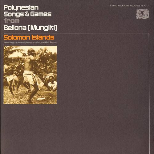Polynesian Songs & Games from Bellona (Mungiki) Solomon Islands Recordings  
Notes and Photographs by Jane Mink Rossen  
ETHNIC FOLKWAYS RECORDS FE 4273