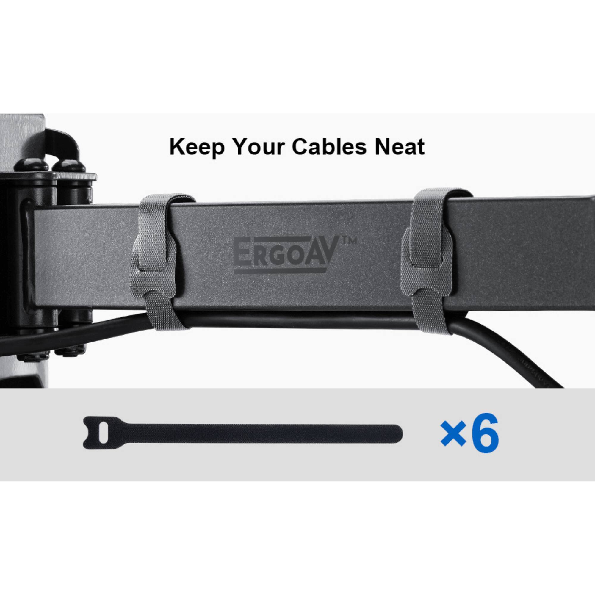 Keep Your Cables Neat, ERGOAV x6