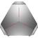 Angle. Alienware - Aurora R6 Desktop - Intel Core i7 - 8GB Memory - NVIDIA GeForce GTX 1060 - 1TB Hard Drive - Silver.