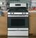 Alt View 11. GE - 5.0 Cu. Ft. Freestanding Gas Convection Range.