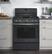 Alt View 1. GE - 5.0 Cu. Ft. Freestanding Gas Convection Range.