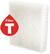 Alt View 11. Honeywell - HFT600 Humidifer Replacement Filter - Blue.