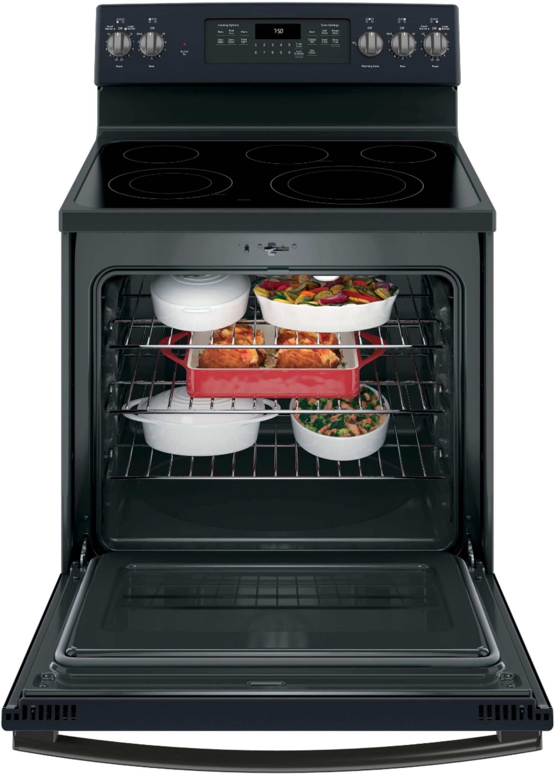 Customer Reviews GE 5.3 Cu. Ft. Freestanding Electric Convection Range
