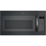 GE - 1.9 Cu. Ft. Over-the-Range Microwave - Black Slate - Front_Standard