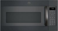 GE - 1.9 Cu. Ft. Over-the-Range Microwave with Sensor Cooking - Black Slate - Front_Zoom