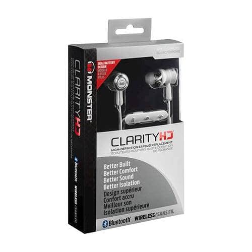 MONSTER CLARITYHD HIGH PERFORMANCE EARBUDS NON DISCOVERABLE IN visual data 6