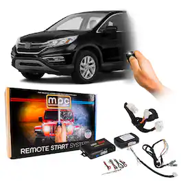 MPC - OEM Remote Activated Remote Start Kit For 2012-2015 Honda CR-V - T-Harness - Black