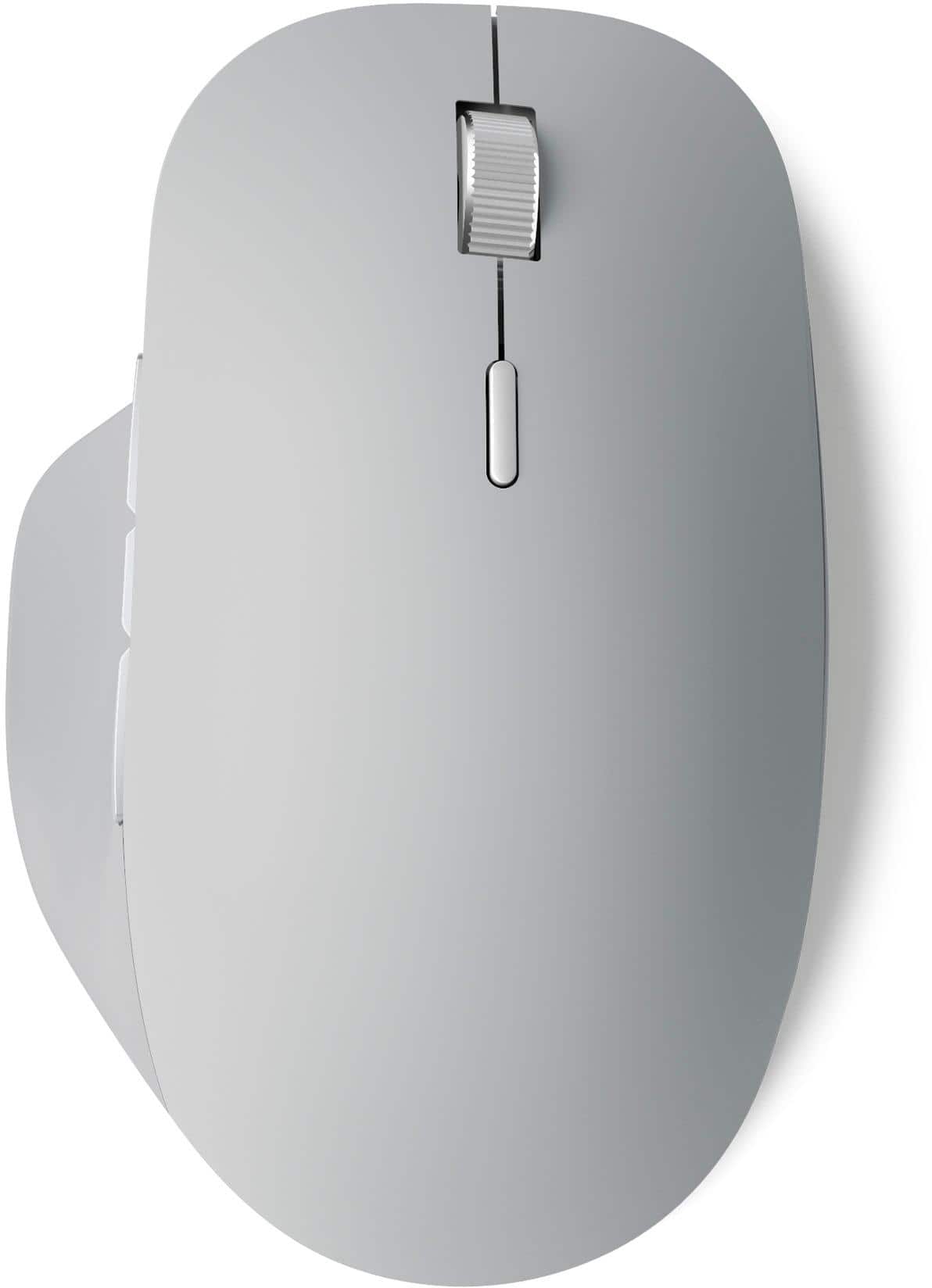 Front. Microsoft - Surface Precision Bluetooth Optical Mouse - Gray.