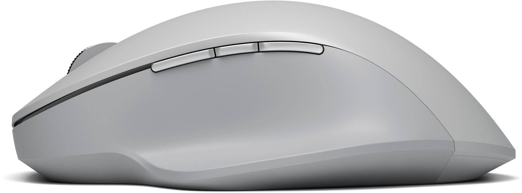 Alt View 12. Microsoft - Surface Precision Bluetooth Optical Mouse - Gray.